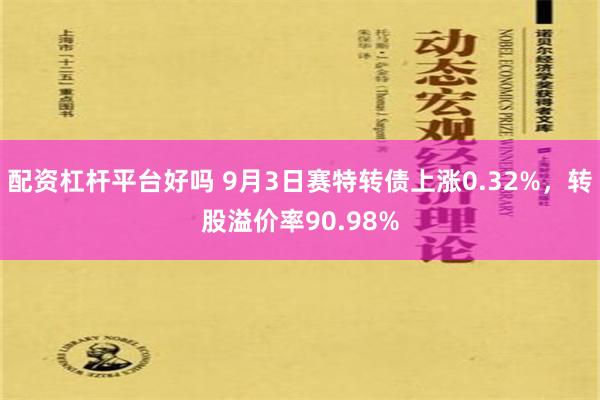 配资杠杆平台好吗 9月3日赛特转债上涨0.32%，转股溢价率90.98%