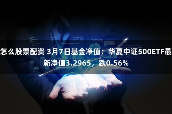 怎么股票配资 3月7日基金净值：华夏中证500ETF最新净值3.2965，跌0.56%